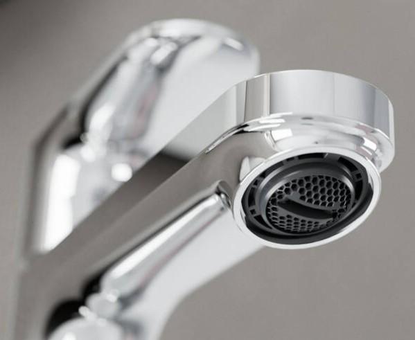 Hansgrohe Rebris S 110 h&aring;ndvaskarmatur m/CoolStart og bundventil - Krom