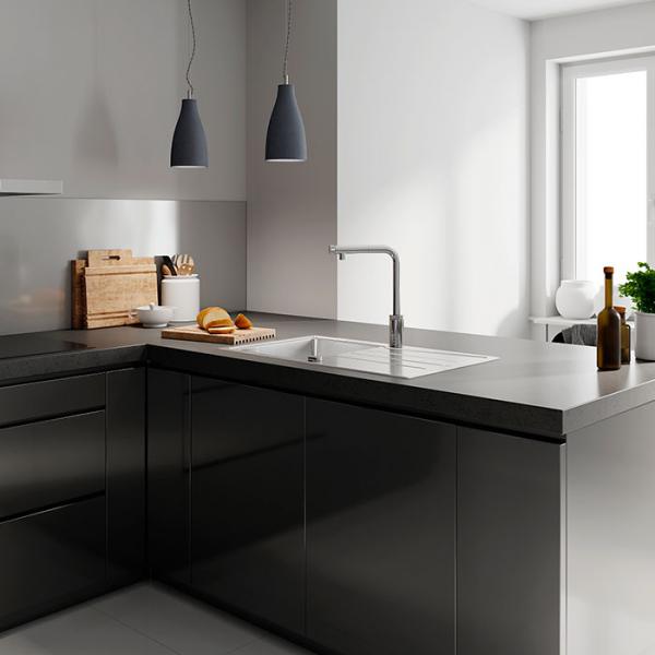 Grohe Minta SmartControl k&oslash;kkenarmatur m/udtr&aelig;k - Krom