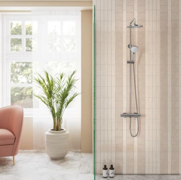 Damixa Hilina komplet brusesystem - Krom Damixa Hilina komplet brusesystem - Krom