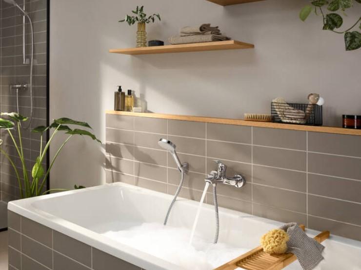 Hansgrohe Rebris E armatur til kar/brus - Krom Hansgrohe Rebris E armatur til kar/brus - Krom