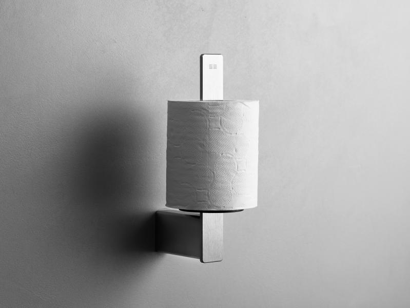 Unidrain ReFrame reserve toiletpapirholder - B&oslash;rstet st&aring;l