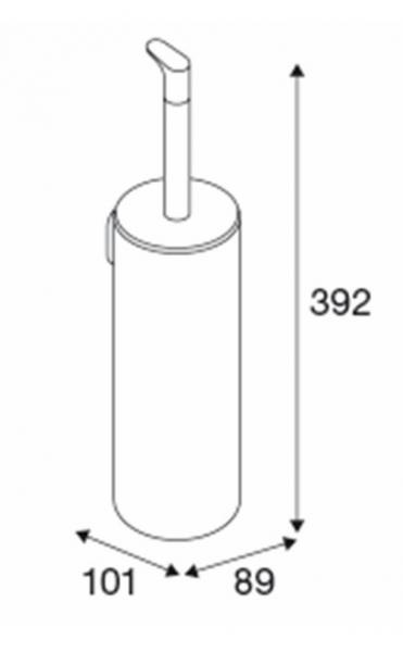 Pressalit Style pakke til badeværelset 2 - Stål/hvid Pressalit Style pakke til badeværelset 2 - Stål/hvid
