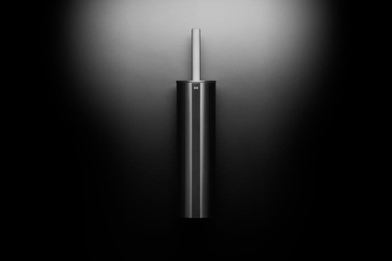 Unidrain ReFrame toiletb&oslash;rste til v&aelig;g - B&oslash;rstet st&aring;l