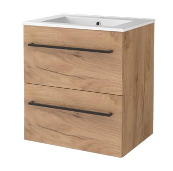 Sanibell Basicline møbelsæt 60 m/greb - Whiskey eg Sanibell Basicline møbelsæt 60 m/greb - Whiskey eg