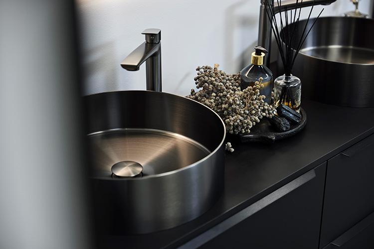 Cass&oslash;e Grezzo &Oslash;40 fritst&aring;ende bowlevask - Uden overl&oslash;b - Gunmetal