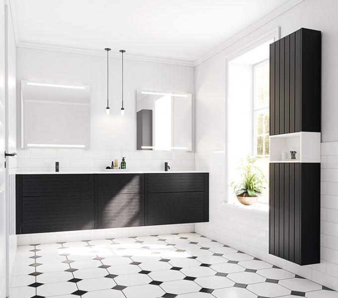 Dansani YOU &aring;ben hylde 40 x 19 cm - Valgfri farve