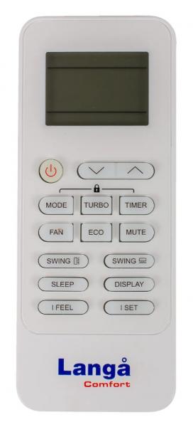 Langå varmepumpe luft til luft 7,5 kw med WiFi Langå varmepumpe luft til luft 7,5 kw med WiFi