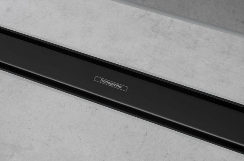 Hansgrohe RainDrain Match Kappes&aelig;t - 90 cm - Mat sort