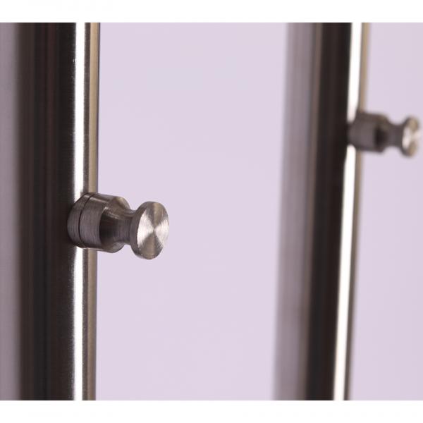 Kriss Duo Plus h&aring;ndkl&aelig;det&oslash;rrer 19x148 cm - Poleret rustfrit st&aring;l