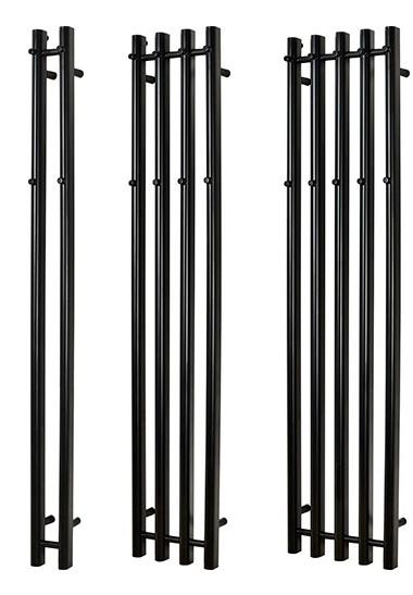 Kriss Vega h&aring;ndkl&aelig;det&oslash;rrer - 25,7x142 cm - Mat sort