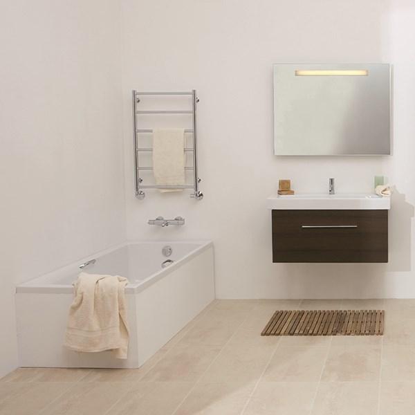 Str&oslash;mberg Nilo h&aring;ndkl&aelig;det&oslash;rrer - 50x78 cm - Krom