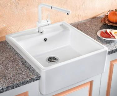 Blanco Panor 60 køkkenvask i porcelæn - Krystalhvid Blanco Panor 60 køkkenvask i porcelæn - Krystalhvid