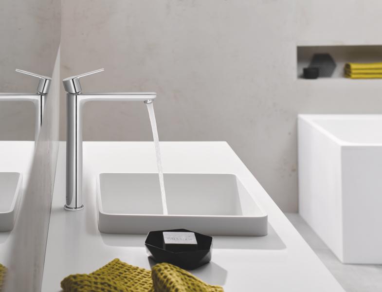 Grohe Lineare New armatur til bowlevask - Steel Grohe Lineare New armatur til bowlevask - Steel