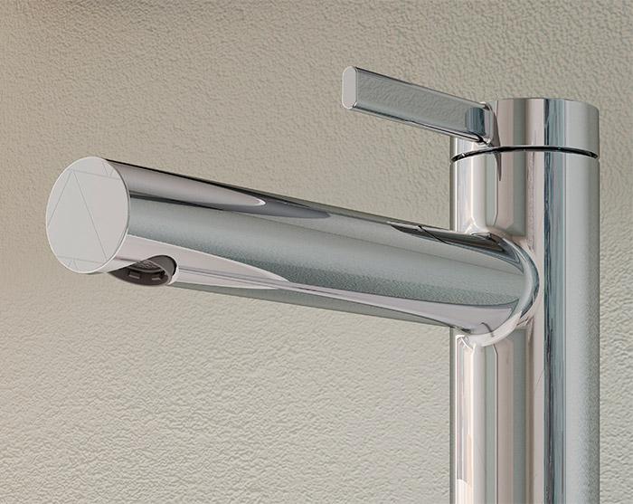 hansgrohe Zesis S h&aring;ndvaskarmatur 70 CoolStart m/push-open bundventil - Krom