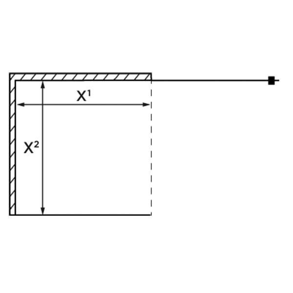 Str&oslash;mberg Lucca 135 fast v&aelig;g m/d&oslash;r - Skr&aelig;ddersyet