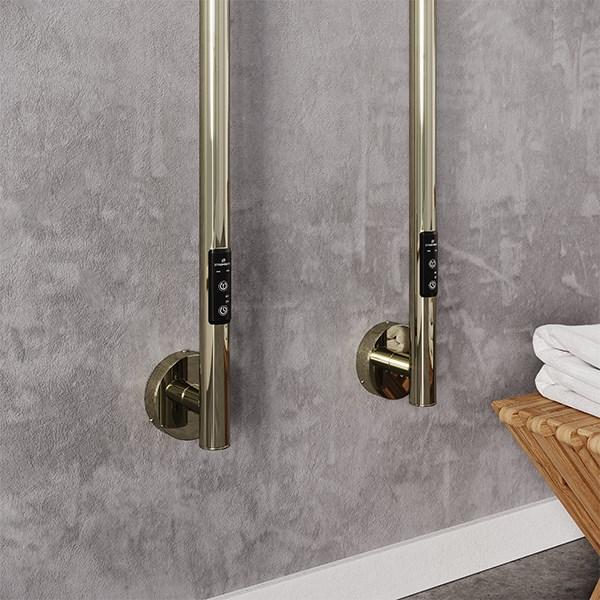 Str&oslash;mberg Torre h&aring;ndkl&aelig;det&oslash;rrer - 3,5x150 cm - Lakeret messing