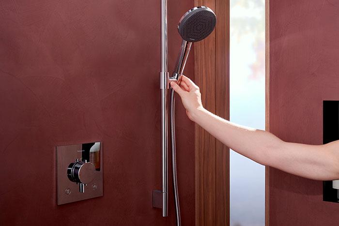 hansgrohe Raindance Alive Select S bruses&aelig;t 125 3jet m/EcosSmart - Krom
