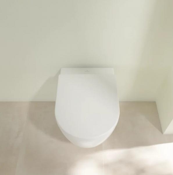 Villeroy & Boch Avento Rimless væghængt toilet inkl. sæde - Hvid Villeroy & Boch Avento Rimless væghængt toilet inkl. sæde - Hvid
