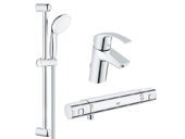 Pakker m. vandhane og brus